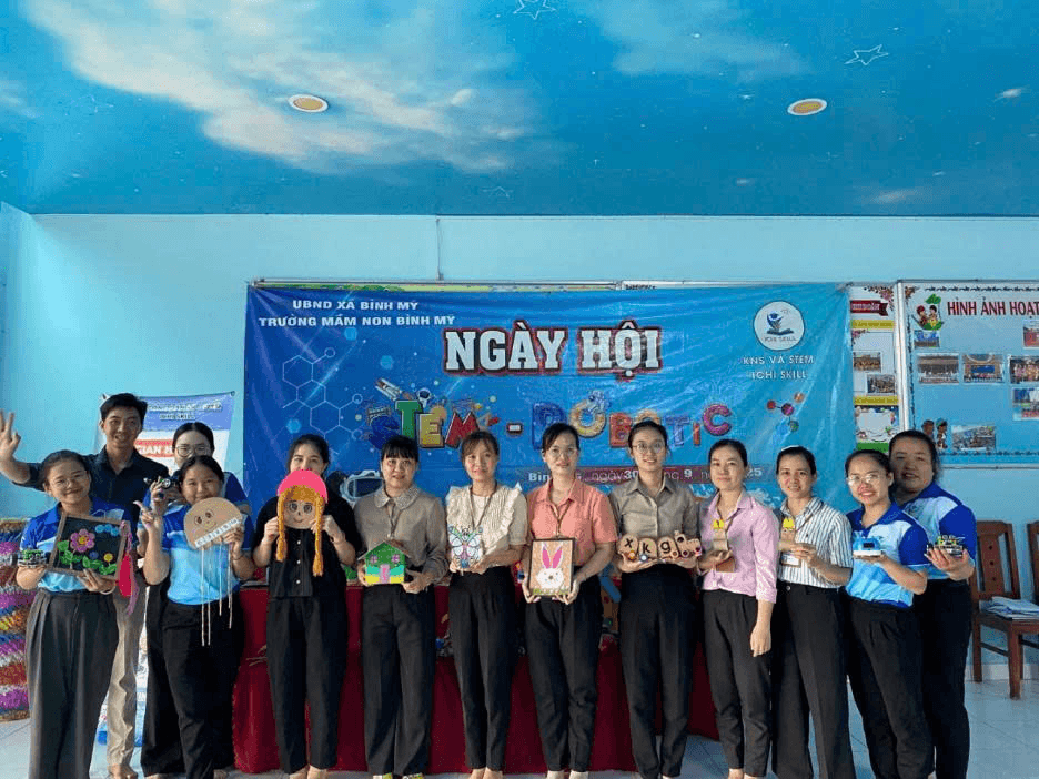 NGÀY HỘI STEM – KHƠI DẬY NIỀM ĐAM MÊ KHÁM PHÁ TẠI TRƯỜNG MẦM NON